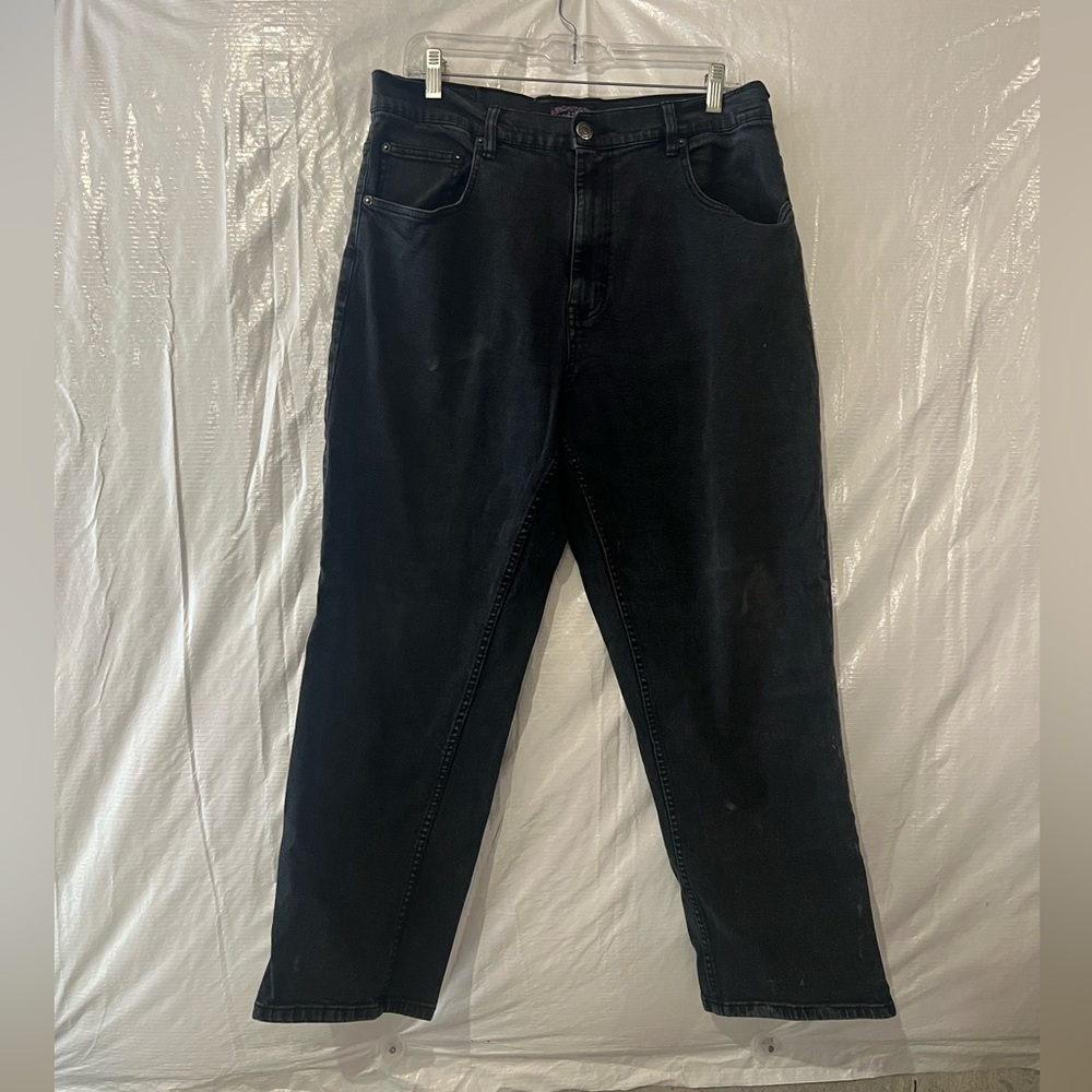 Architect Black Denim Jeans Size 36x29